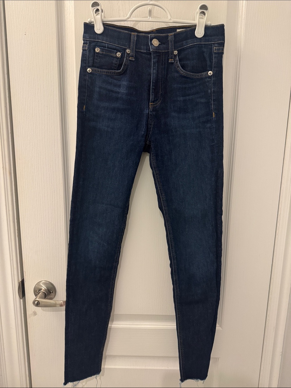 rag & bone Dark Indigo Skinny Jeans